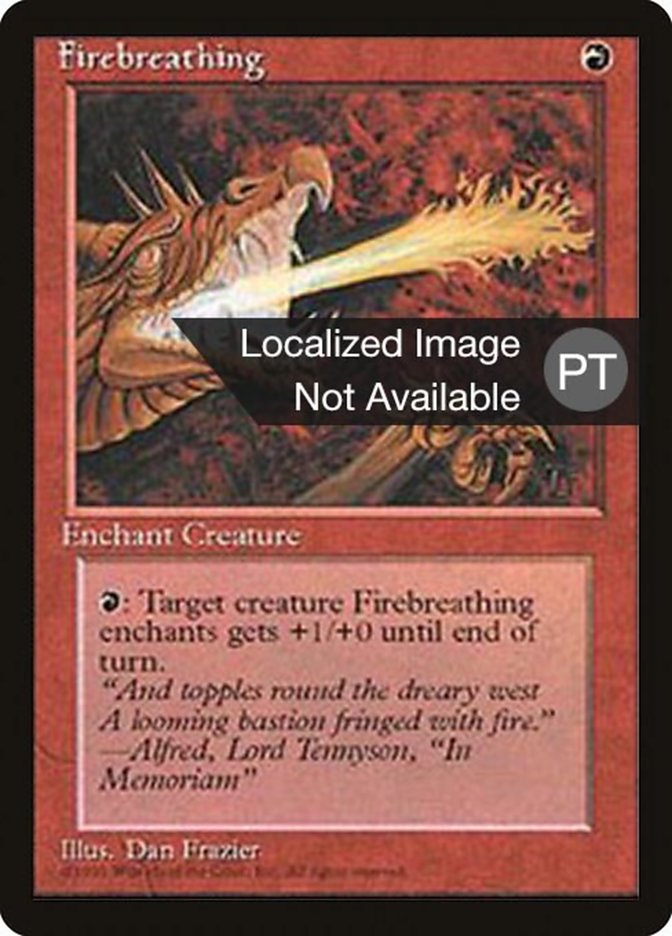 Firebreathing [Fourth Edition (Foreign Black Border)] | L.A. Mood Comics and Games