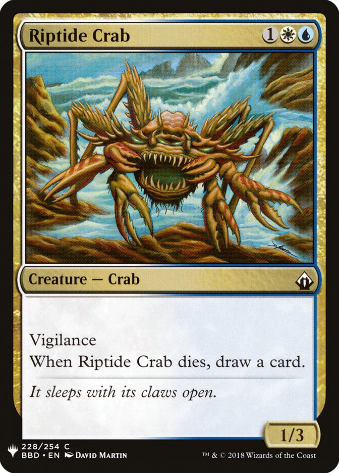 Riptide Crab [Mystery Booster] | L.A. Mood Comics and Games