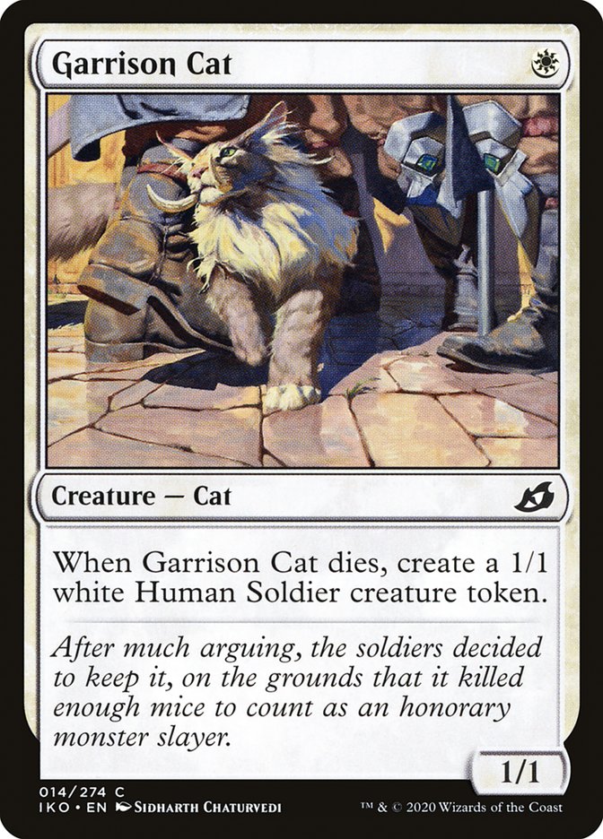 Garrison Cat [Ikoria: Lair of Behemoths] | L.A. Mood Comics and Games