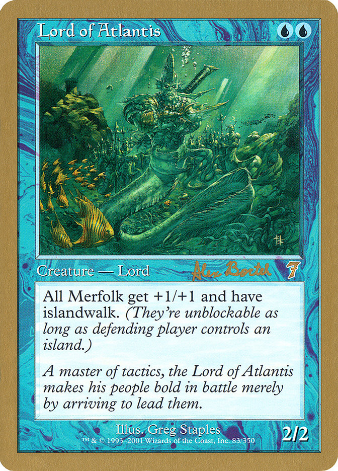 Lord of Atlantis (Alex Borteh) [World Championship Decks 2001] | L.A. Mood Comics and Games