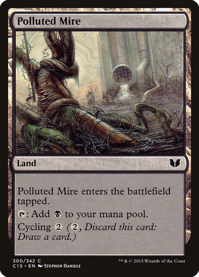 Polluted Mire [Commander 2015] | L.A. Mood Comics and Games