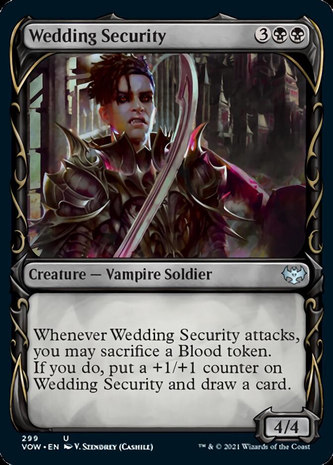 Wedding Security (Showcase Fang Frame) [Innistrad: Crimson Vow] | L.A. Mood Comics and Games