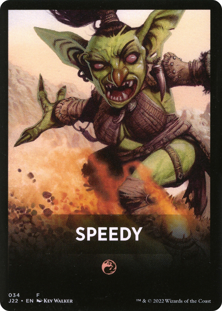 Speedy Theme Card [Jumpstart 2022 Front Cards] | L.A. Mood Comics and Games
