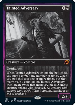 Tainted Adversary [Innistrad: Double Feature] | L.A. Mood Comics and Games