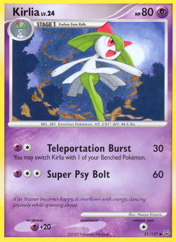 Kirlia (51/127) [Platinum: Base Set] | L.A. Mood Comics and Games