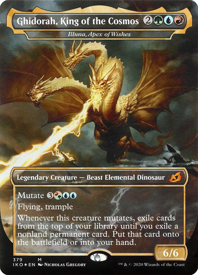 Illuna, Apex of Wishes - Ghidorah, King of the Cosmos (Godzilla Series) [Ikoria: Lair of Behemoths] | L.A. Mood Comics and Games