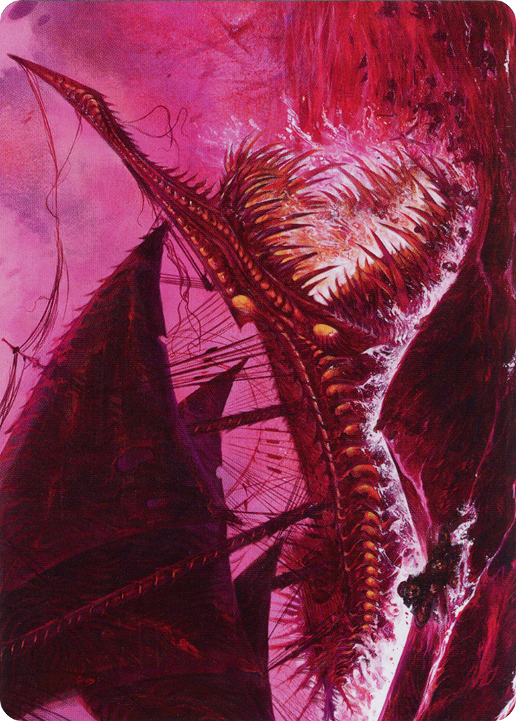 Marauding Dreadship Art Card [March of the Machine Art Series] | L.A. Mood Comics and Games