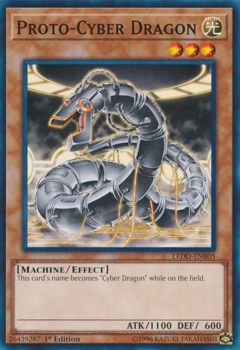 Proto-Cyber Dragon [LEDD-ENB05] Common | L.A. Mood Comics and Games