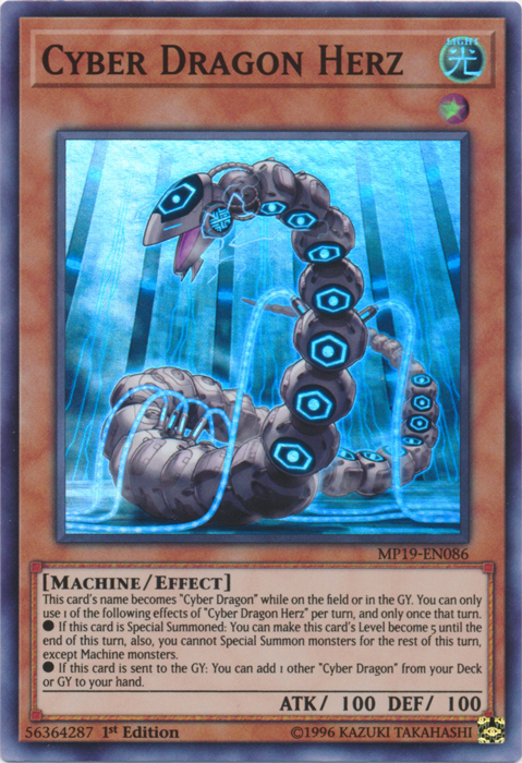 Cyber Dragon Herz [MP19-EN086] Super Rare | L.A. Mood Comics and Games