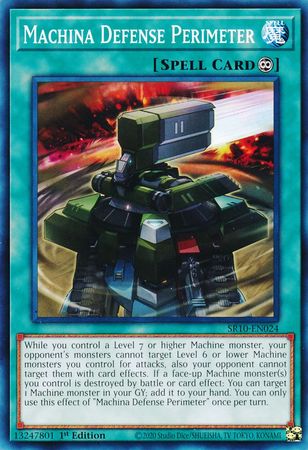 Machina Defense Perimeter [SR10-EN024] Common | L.A. Mood Comics and Games