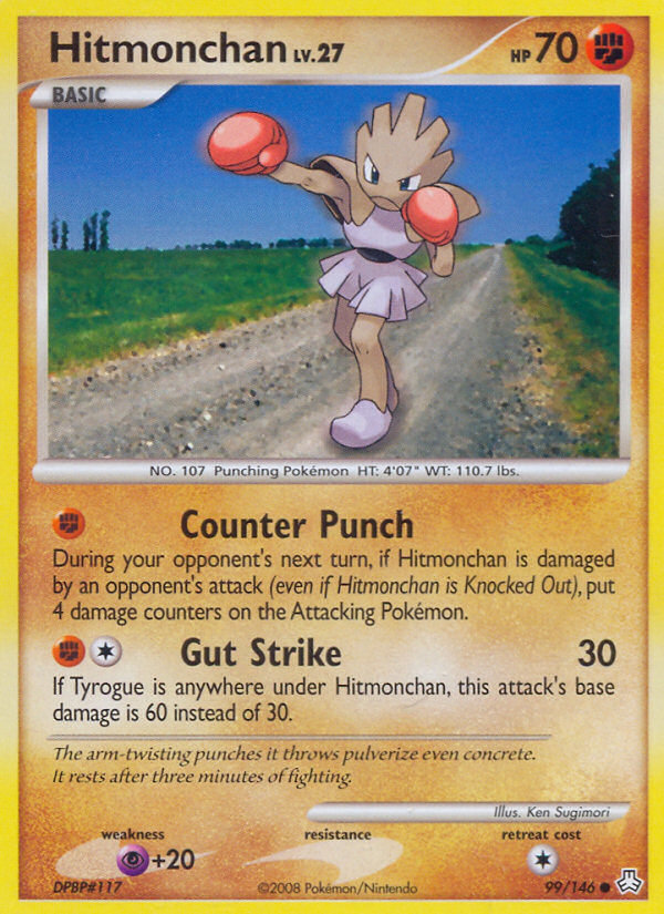 Hitmonchan (99/146) [Diamond & Pearl: Legends Awakened] | L.A. Mood Comics and Games