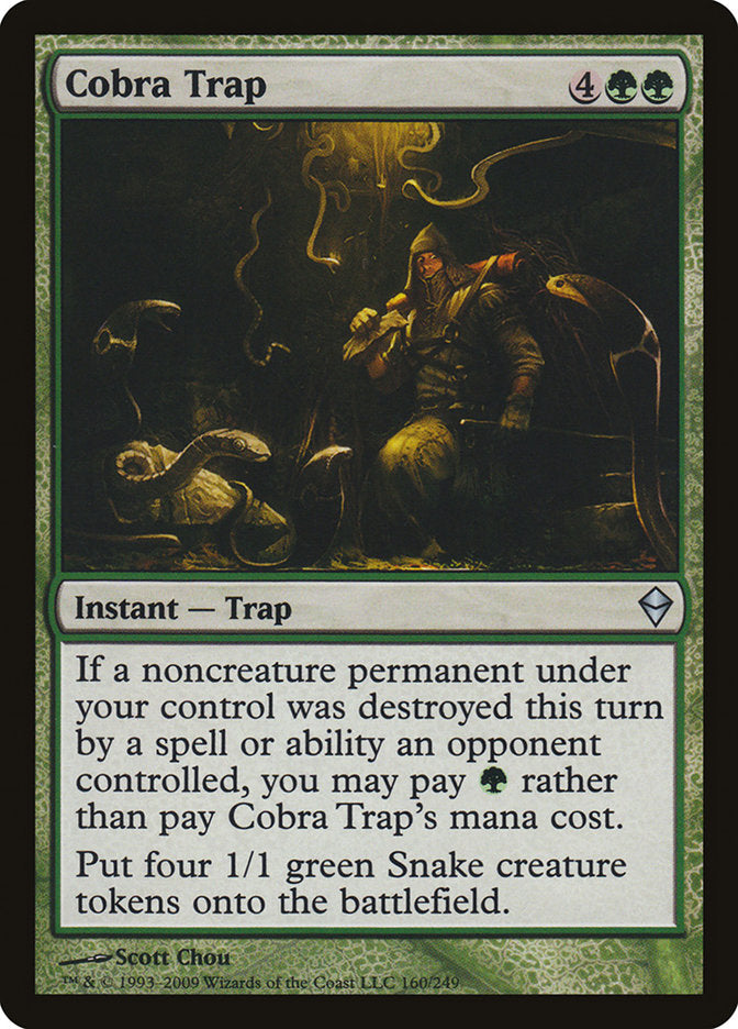 Cobra Trap [Zendikar] | L.A. Mood Comics and Games