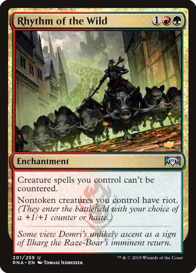 Rhythm of the Wild [Ravnica Allegiance] | L.A. Mood Comics and Games