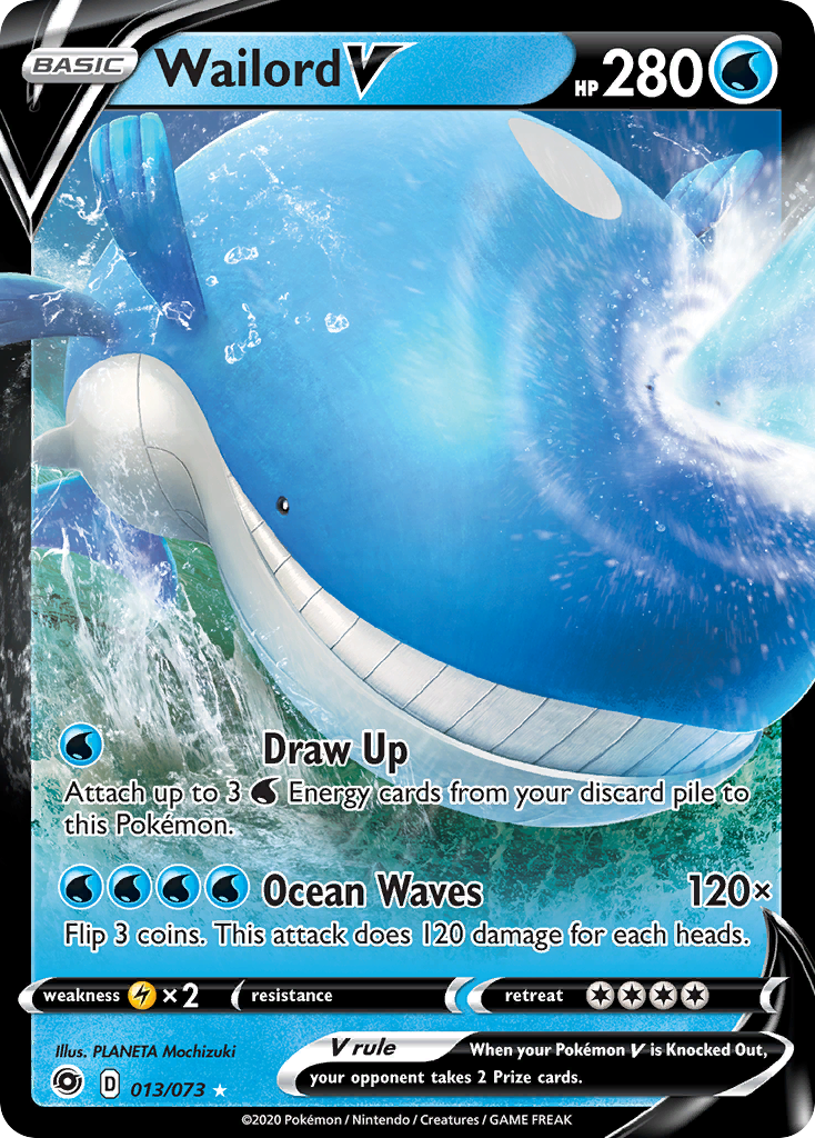 Wailord V (013/073) [Sword & Shield: Champion's Path] | L.A. Mood Comics and Games