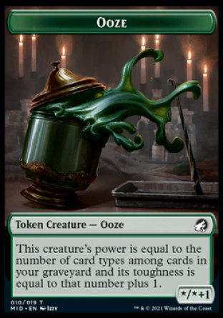 Ooze Token [Innistrad: Midnight Hunt Tokens] | L.A. Mood Comics and Games