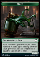 Human // Ooze Double-Sided Token [Innistrad: Midnight Hunt Tokens] | L.A. Mood Comics and Games
