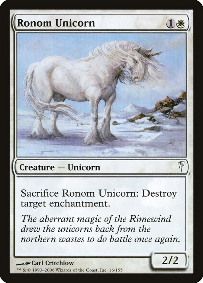 Ronom Unicorn [Coldsnap] | L.A. Mood Comics and Games