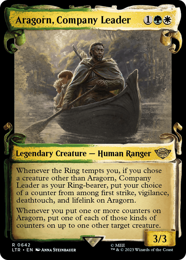 Aragorn, Company Leader [The Lord of the Rings: Tales of Middle-Earth Showcase Scrolls] | L.A. Mood Comics and Games