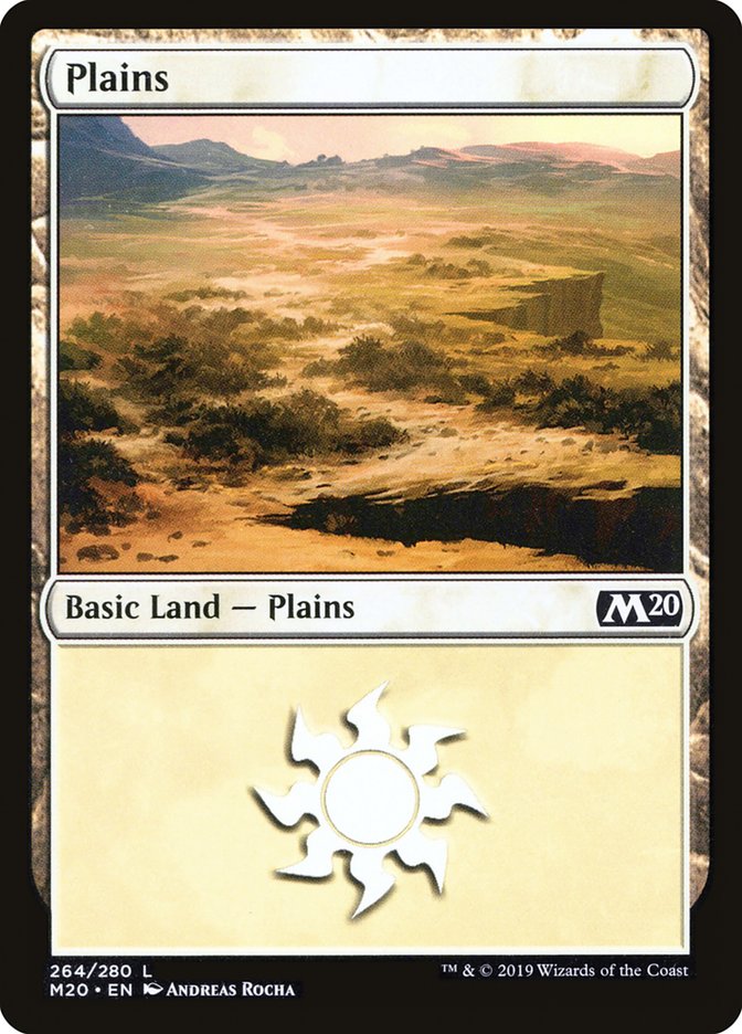 Plains (264) [Core Set 2020] | L.A. Mood Comics and Games