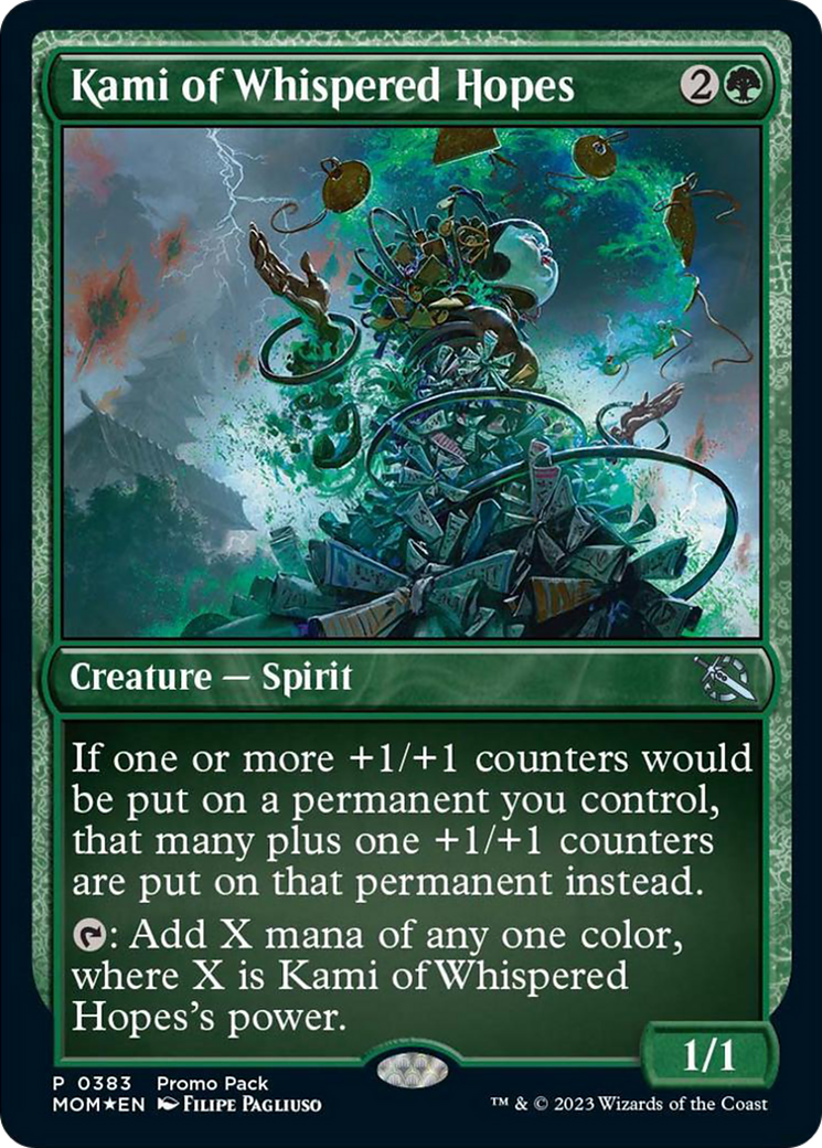Kami of Whispered Hopes (Promo Pack) [March of the Machine Promos] | L.A. Mood Comics and Games