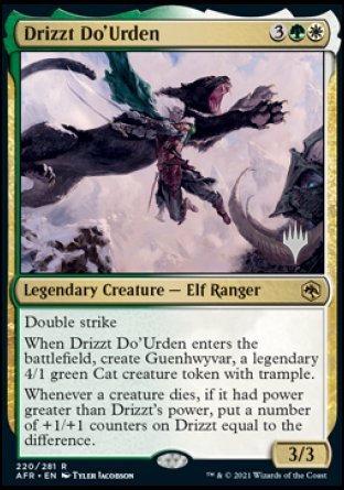 Drizzt Do'Urden (Promo Pack) [Dungeons & Dragons: Adventures in the Forgotten Realms Promos] | L.A. Mood Comics and Games