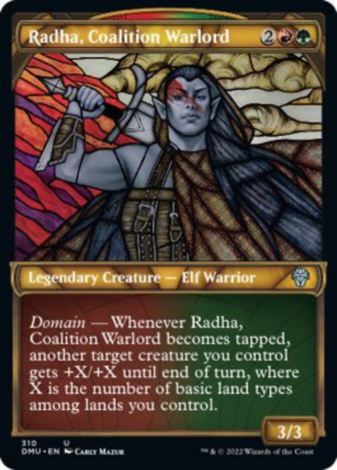 Radha, Coalition Warlord (Showcase) [Dominaria United] | L.A. Mood Comics and Games