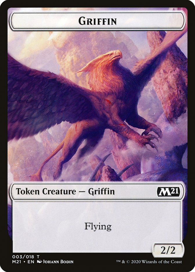 Griffin Token [Core Set 2021 Tokens] | L.A. Mood Comics and Games