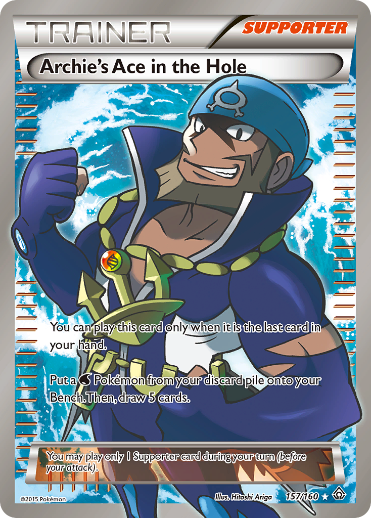 Archie's Ace in the Hole (157/160) [XY: Primal Clash] | L.A. Mood Comics and Games