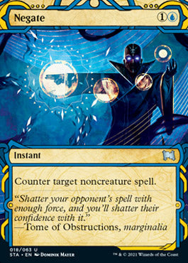 Negate (Foil Etched) [Strixhaven: School of Mages Mystical Archive] | L.A. Mood Comics and Games