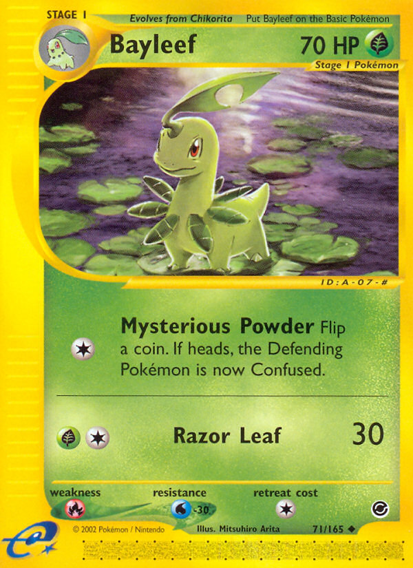 Bayleef (71/165) [Expedition: Base Set] | L.A. Mood Comics and Games