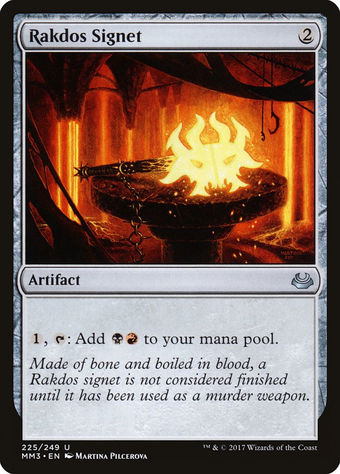 Rakdos Signet [Modern Masters 2017] | L.A. Mood Comics and Games