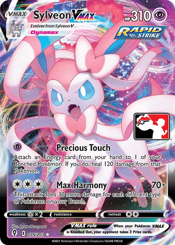 Sylveon VMAX (075/203) [Prize Pack Series One] | L.A. Mood Comics and Games