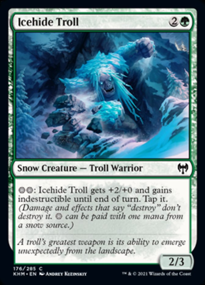 Icehide Troll [Kaldheim] | L.A. Mood Comics and Games