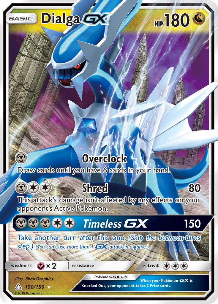 Dialga GX (100/156) [Sun & Moon: Ultra Prism] | L.A. Mood Comics and Games