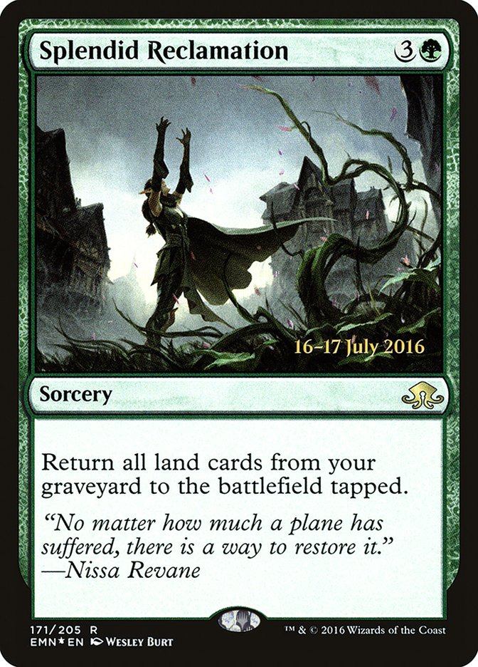 Splendid Reclamation [Eldritch Moon Prerelease Promos] | L.A. Mood Comics and Games