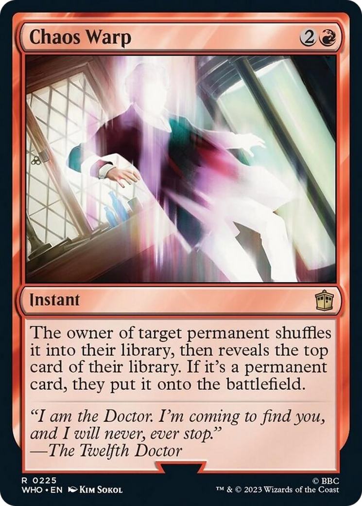 Chaos Warp [Doctor Who] | L.A. Mood Comics and Games