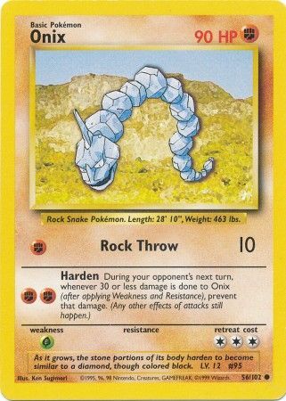 Onix (56/102) [Base Set Unlimited] | L.A. Mood Comics and Games