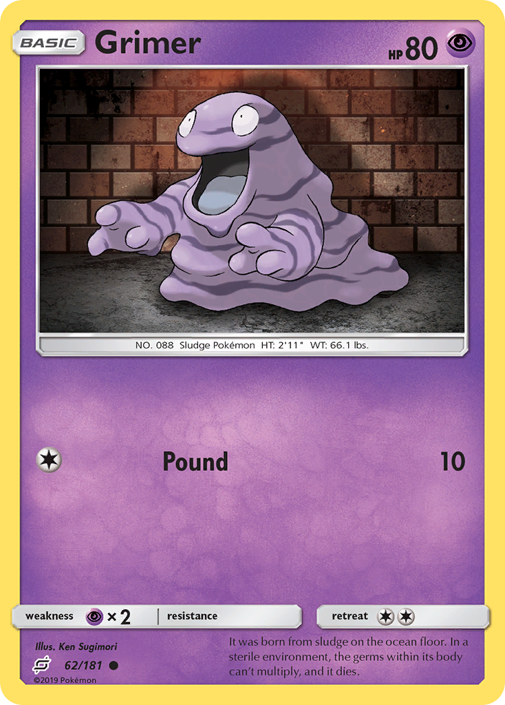 Grimer (62/181) [Sun & Moon: Team Up] | L.A. Mood Comics and Games