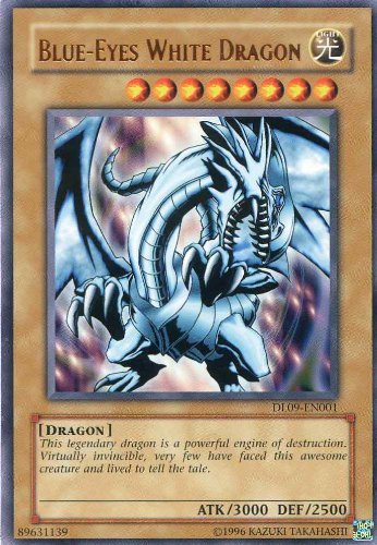 Blue-Eyes White Dragon (Bronze) [DL09-EN001] Rare | L.A. Mood Comics and Games