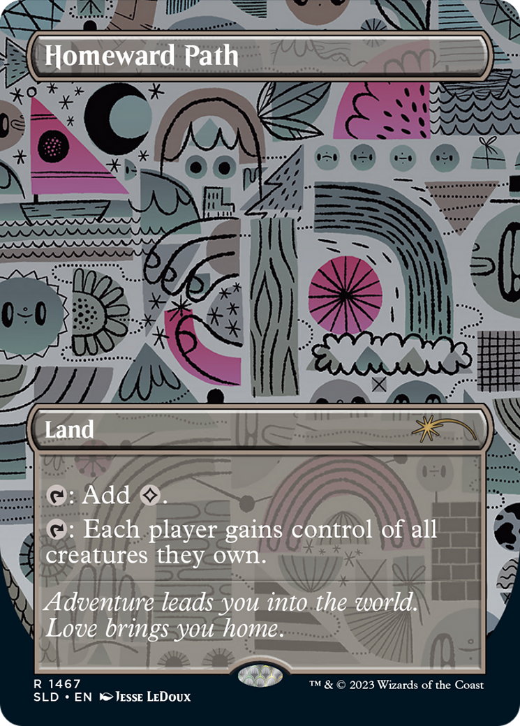 Homeward Path (Rainbow Foil) [Secret Lair Drop Series] | L.A. Mood Comics and Games