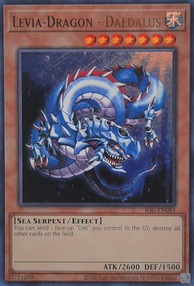 Levia-Dragon - Daedalus (25th Anniversary) [IOC-EN083] Ultra Rare | L.A. Mood Comics and Games