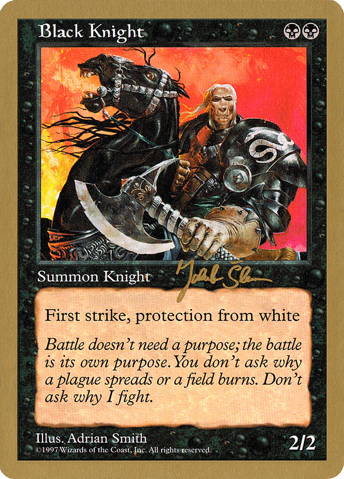 Black Knight (Jakub Slemr) [World Championship Decks 1997] | L.A. Mood Comics and Games
