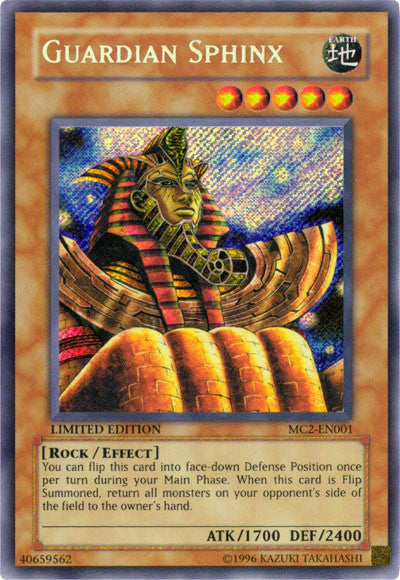 Guardian Sphinx [MC2-EN001] Secret Rare | L.A. Mood Comics and Games