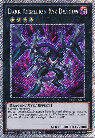 Dark Rebellion Xyz Dragon [CT12-EN002] Secret Rare | L.A. Mood Comics and Games