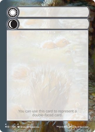 Helper Card (4/9) [Innistrad: Midnight Hunt Tokens] | L.A. Mood Comics and Games