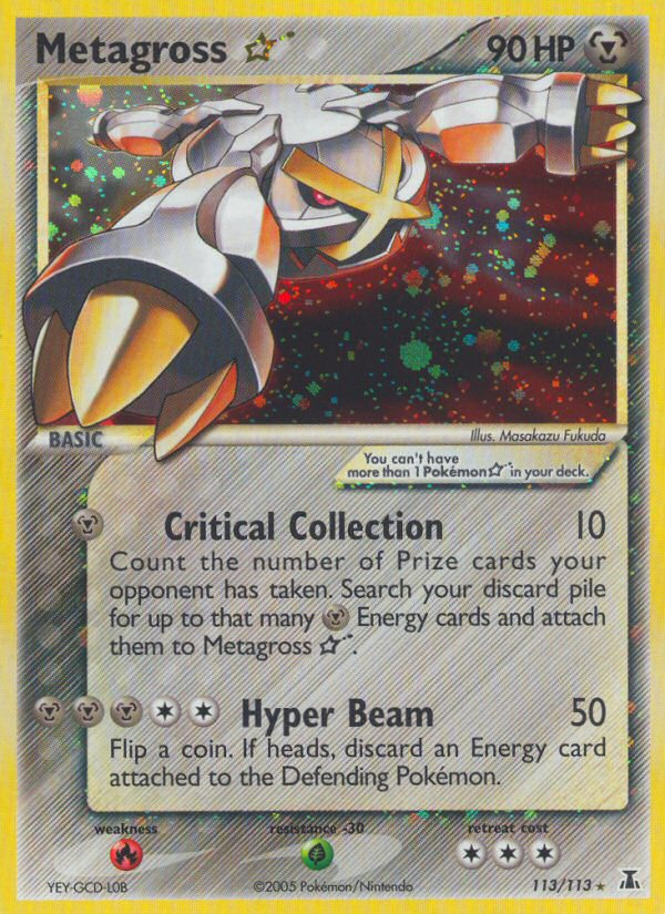 Metagross Star (113/113) [EX: Delta Species] | L.A. Mood Comics and Games