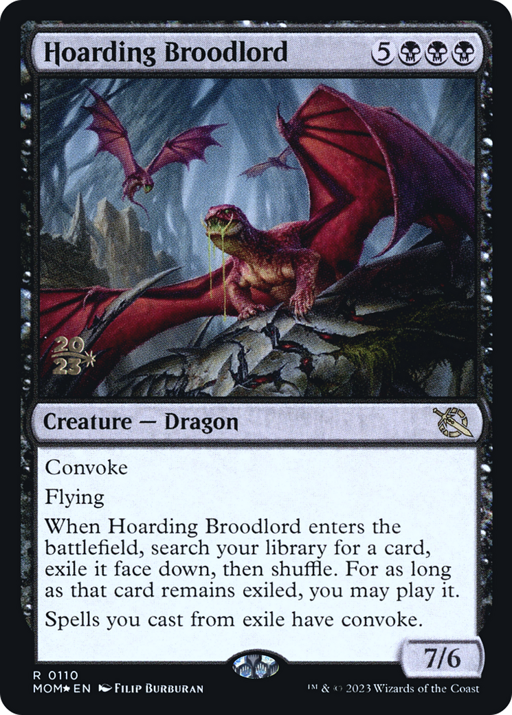 Hoarding Broodlord [March of the Machine Prerelease Promos] | L.A. Mood Comics and Games