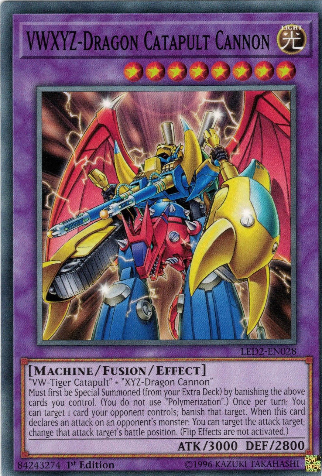VWXYZ-Dragon Catapult Cannon [LED2-EN028] Common | L.A. Mood Comics and Games