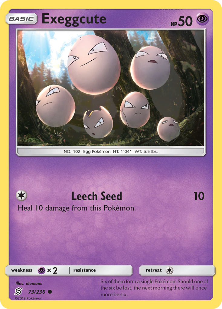 Exeggcute (73/236) [Sun & Moon: Unified Minds] | L.A. Mood Comics and Games