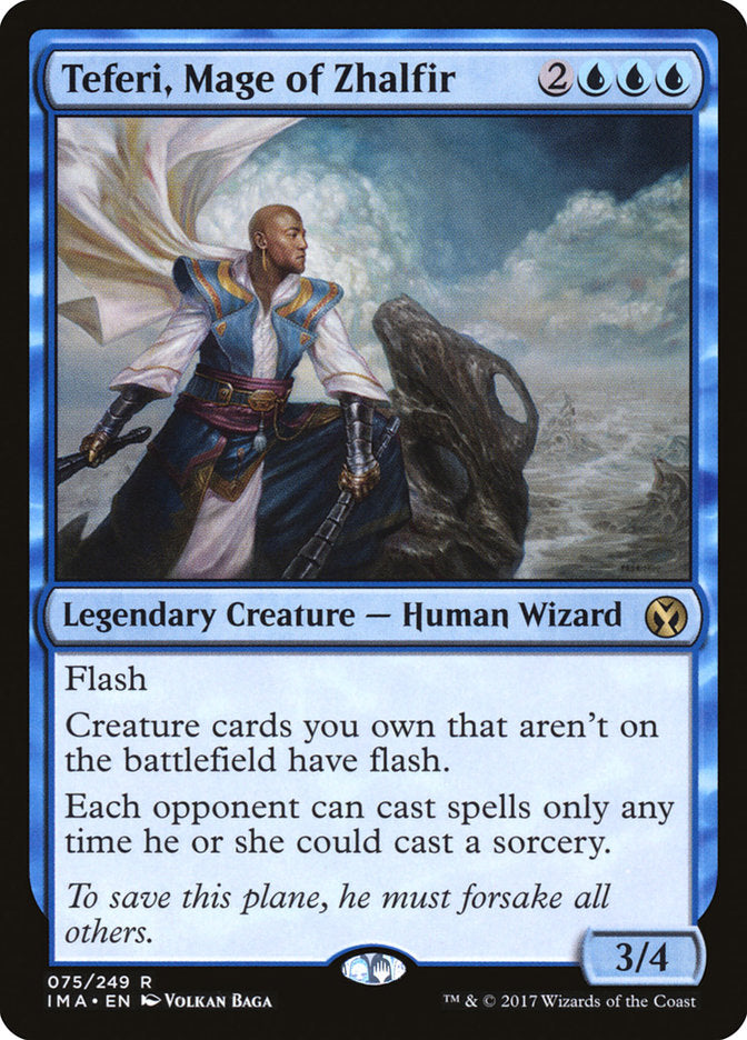 Teferi, Mage of Zhalfir [Iconic Masters] | L.A. Mood Comics and Games